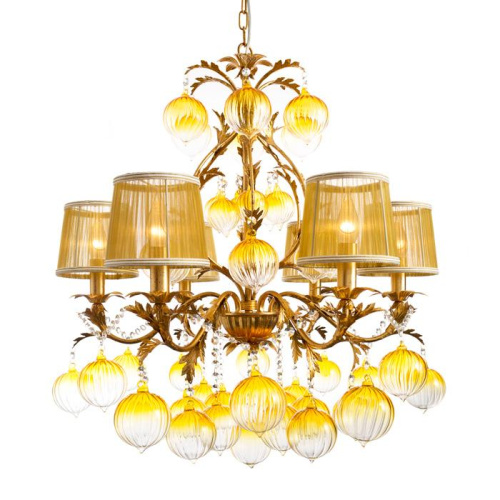 Подвесная люстра Arte Lamp Monarch A1199LM-6GO Подвесная люстра Arte Lamp Monarch A1199LM-6GO