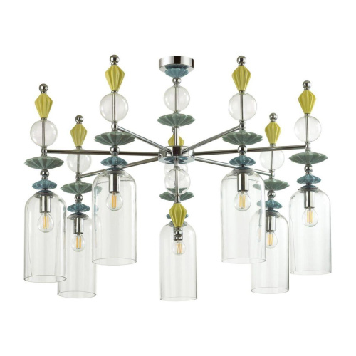 Подвесная люстра Odeon Light Classic Bizet 4893/7C Подвесная люстра Odeon Light Classic Bizet 4893/7C