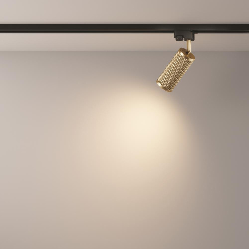 Трековый светильник Maytoni Track TR011-1-GU10-G Трековый светильник Maytoni Track TR011-1-GU10-G