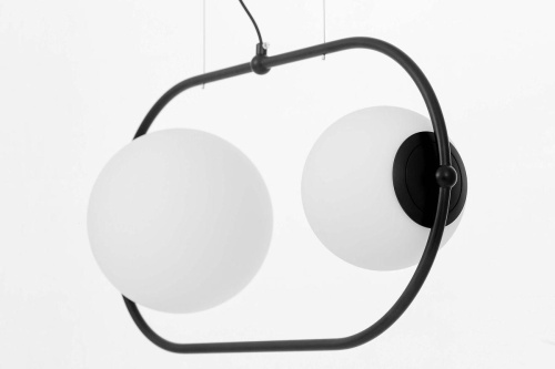 Подвесная люстра Lumina Deco Panari LDP 1210-2-PR BK Подвесная люстра Lumina Deco Panari LDP 1210-2-PR BK