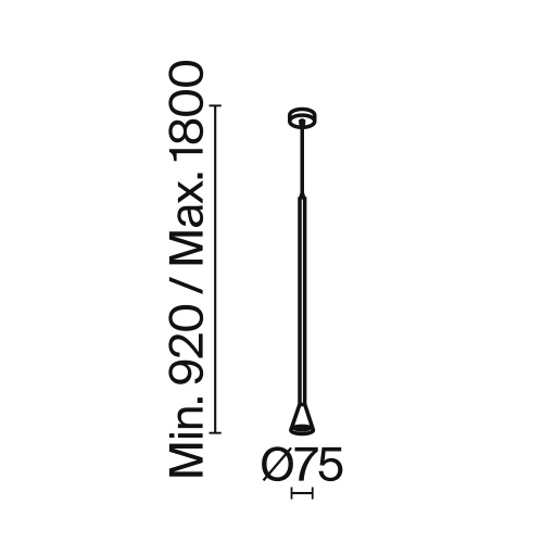 Подвесной светильник Maytoni Arrow P064PL-01W Подвесной светильник Maytoni Arrow P064PL-01W