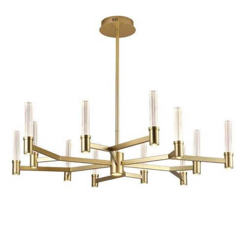Подвесная светодиодная люстра Milosh Tendence Dika 0887CL-12AB Подвесная светодиодная люстра Milosh Tendence Dika 0887CL-12AB