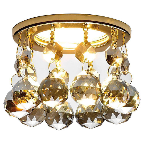 Встраиваемый светильник Ambrella light Crystal K2051C KF/G Встраиваемый светильник Ambrella light Crystal K2051C KF/G