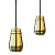 Подвесной светильник Italline Leo SP 6264 brass