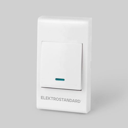 Кнопка для проводного звонка Elektrostandard 26021/00 белый a055437 Кнопка для проводного звонка Elektrostandard 26021/00 белый a055437