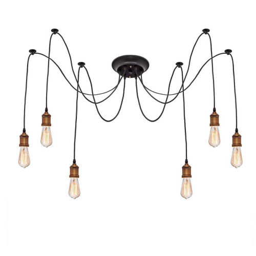 Подвесная люстра Loft IT Spider Loft1162A/6 Подвесная люстра Loft IT Spider Loft1162A/6