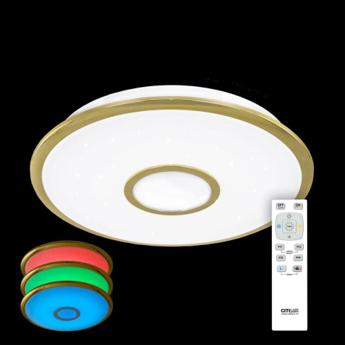 Потолочный светодиодный светильник Citilux СтарЛайт CL70362RGB Потолочный светодиодный светильник Citilux СтарЛайт CL70362RGB