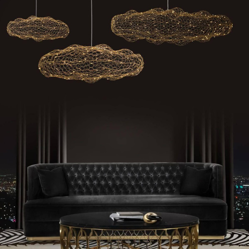 Подвесной светодиодный светильник Loft IT Cloud 10247/700 Gold Подвесной светодиодный светильник Loft IT Cloud 10247/700 Gold