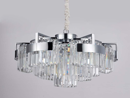 Подвесная люстра Newport 4356+3/C Chrome М0062732 Подвесная люстра Newport 4356+3/C Chrome М0062732