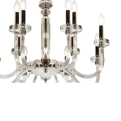 Подвесная люстра iLamp Vibe P9474-8+4 Nickel Подвесная люстра iLamp Vibe P9474-8+4 Nickel