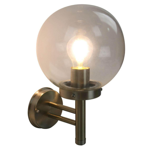 Уличный настенный светильник Arte Lamp Gazebo A8365AL-1SS Уличный настенный светильник Arte Lamp Gazebo A8365AL-1SS