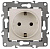 Розетка ЭРА 12 2P E Schuko со шторками 16A 250V 12-2002-02 Б0036441