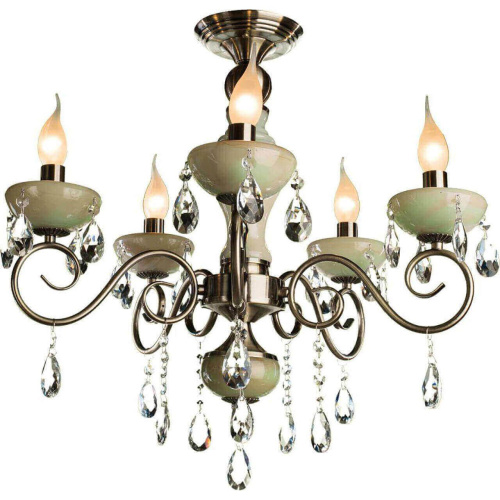 Потолочная люстра Arte Lamp Onyx Green A9592PL-5AB Потолочная люстра Arte Lamp Onyx Green A9592PL-5AB