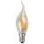 Лампа светодиодная филаментная ЭРА E14 5W 2700K золотая F-LED BXS-5W-827-E14 gold
