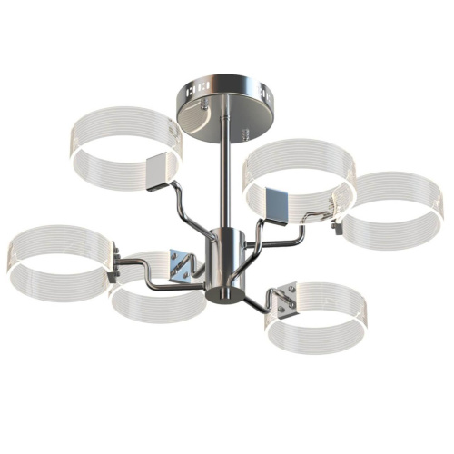 Потолочная светодиодная люстра Freya Eva FR6039CL-L48CH Потолочная светодиодная люстра Freya Eva FR6039CL-L48CH