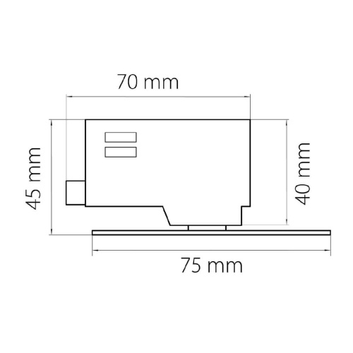 Адаптер для шинопровода Lightstar Asta 594061