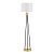 Торшер Lumina Deco Belforte LDF 5527 GD+WT