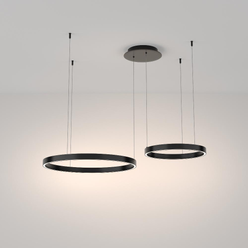Подвесной светодиодный светильник Maytoni Rim MOD058PL-L55B4K Подвесной светодиодный светильник Maytoni Rim MOD058PL-L55B4K