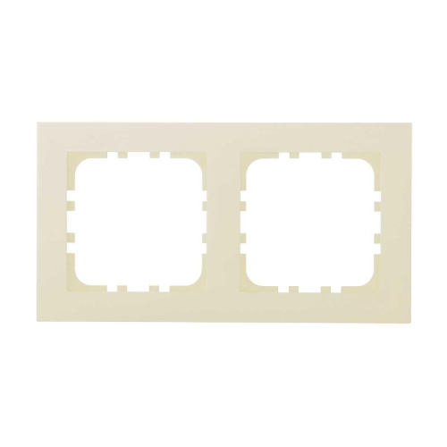 Рамка 2-постовая LK Studio (бежевый матовый) LK80 FLAT, 844202-1 Рамка 2-постовая LK Studio (бежевый матовый) LK80 FLAT, 844202-1