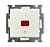 Выключатель одноклавишный двухполюсный ABB Basic55 20A 250V с подсветкой слоновая кость 2CKA001020A0090