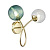 Бра Indigo Selva 11032/2W Gold V000299