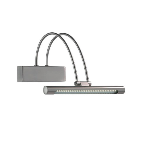 Подсветка для зеркал Ideal Lux Bow Ap D26 Nickel 005379 Подсветка для зеркал Ideal Lux Bow Ap D26 Nickel 005379