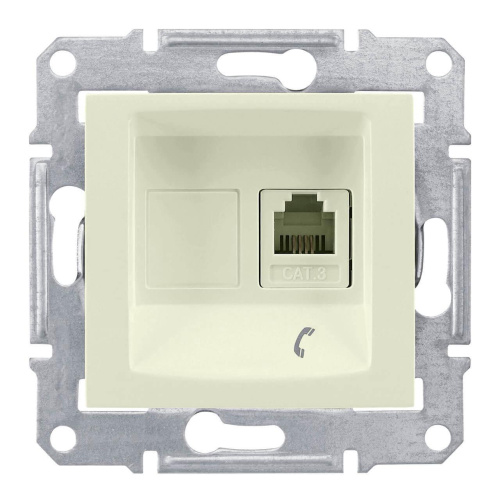 Розетка телефонная RJ11 Schneider Electric Sedna SDN4101147 Розетка телефонная RJ11 Schneider Electric Sedna SDN4101147