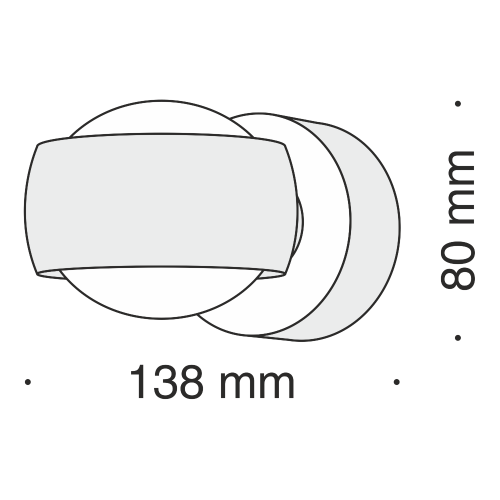 Бра Maytoni Lens MOD072WL-L8W3K
