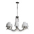 Подвесная люстра Arte Lamp Domain A9521LM-8CC