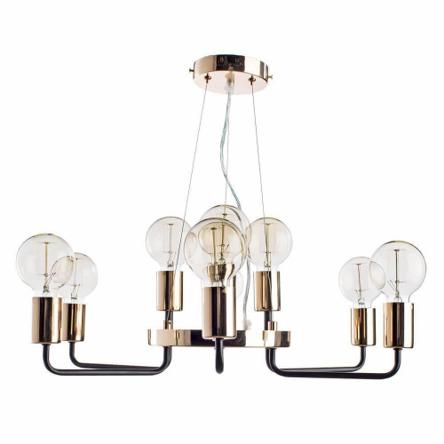 Подвесная люстра Arte Lamp Gelo A6001LM-9BK Подвесная люстра Arte Lamp Gelo A6001LM-9BK