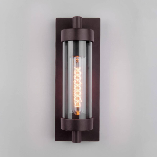 Уличный настенный светильник Elektrostandard Pipe D 35151/D коричневый a058496 Уличный настенный светильник Elektrostandard Pipe D 35151/D коричневый a058496