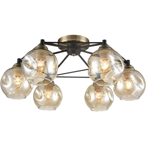 Потолочная люстра Vele Luce Furia VL1882L06 Потолочная люстра Vele Luce Furia VL1882L06