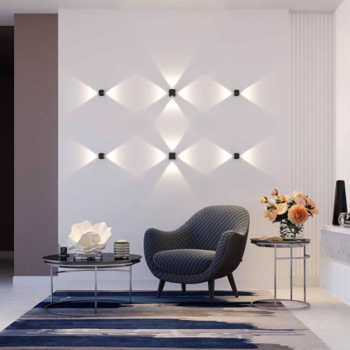 Уличный настенный светодиодный светильник Odeon Light Hightech Miko 4222/8WL Уличный настенный светодиодный светильник Odeon Light Hightech Miko 4222/8WL