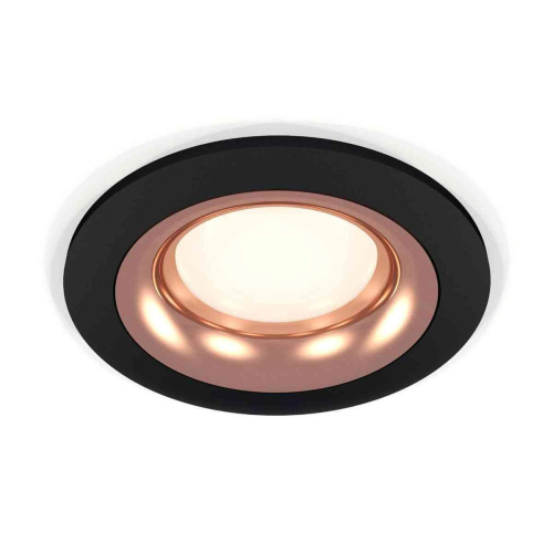 Комплект встраиваемого светильника Ambrella light Techno Spot XC7622006 SBK/PPG черный песок/золото розовое полированное (C7622, N7015) Комплект встраиваемого светильника Ambrella light Techno Spot XC7622006 SBK/PPG черный песок/золото розовое полированное (C7622, N7015)