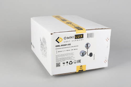 Бра Omnilux Volano OML-95201-02 Бра Omnilux Volano OML-95201-02