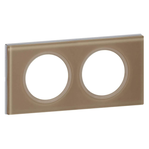 Рамка 2-постовая Legrand Celiane смальта мокка 069462 Рамка 2-постовая Legrand Celiane смальта мокка 069462