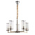 Подвесная люстра Lumina Deco Howard LDP 8040-5 NK
