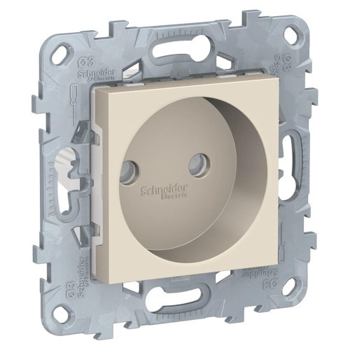 Розетка Schneider Electric Unica New б/з со шторками 16A 250V NU503344 Розетка Schneider Electric Unica New б/з со шторками 16A 250V NU503344