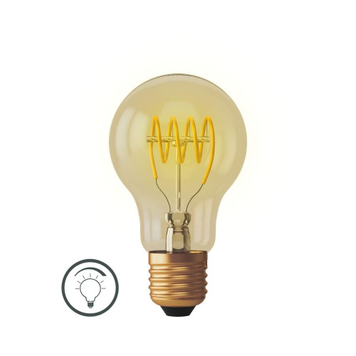 Лампа светодиодная диммируемая Voltega E27 4W 2800К прозрачная VG10-A60GE27warm4W-FB 7078