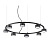 Подвесная люстра Ideal Lux Minor Round SP8 235547 Подвесная люстра Ideal Lux Minor Round SP8 235547