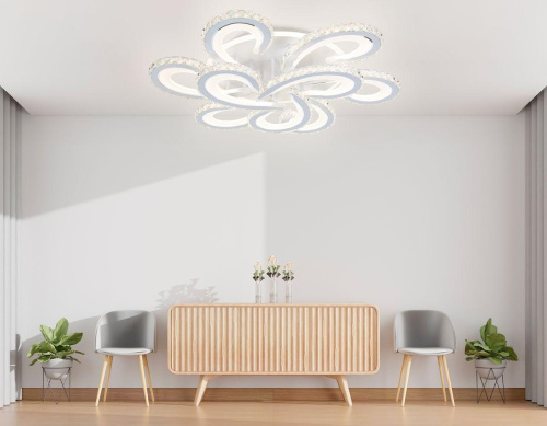 Потолочная светодиодная люстра Ambrella light Acrylica Ice FA1704 Потолочная светодиодная люстра Ambrella light Acrylica Ice FA1704