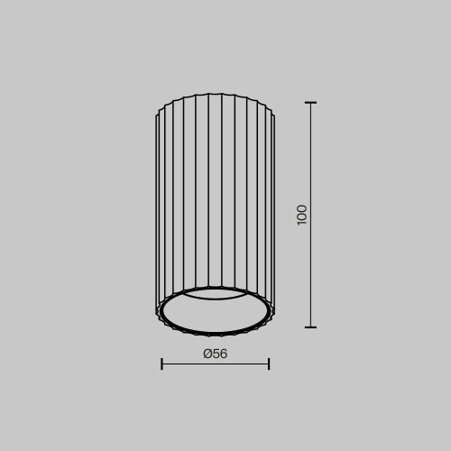 Потолочный светильник Technical C106CL-01-GU10-BS Потолочный светильник Technical C106CL-01-GU10-BS