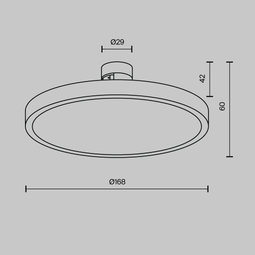 Трековый светильник Technical TR153-1-10W3K-B Трековый светильник Technical TR153-1-10W3K-B