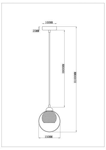 Подвесной светильник Rivoli Mod 3034-201 Б0037686 Подвесной светильник Rivoli Mod 3034-201 Б0037686