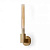 Настенный светильник Cannele 1 brass