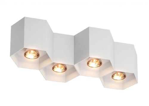Потолочный светильник Zumaline Polygon cl 4 20037-WH Потолочный светильник Zumaline Polygon cl 4 20037-WH