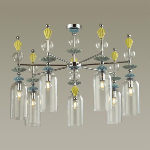 Подвесная люстра Odeon Light Classic Bizet 4893/7C Подвесная люстра Odeon Light Classic Bizet 4893/7C