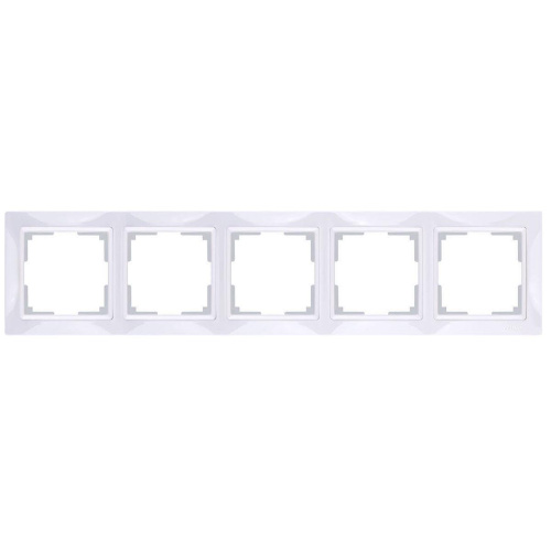 Рамка Werkel Snabb Basic на 5 постов белый WL03-Frame-04 4690389098796 Рамка Werkel Snabb Basic на 5 постов белый WL03-Frame-04 4690389098796