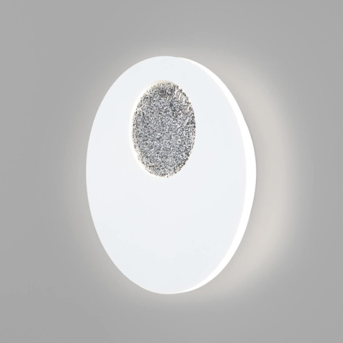 Настенный светодиодный светильник Eurosvet Areola 40150/1 LED белый/хром Настенный светодиодный светильник Eurosvet Areola 40150/1 LED белый/хром