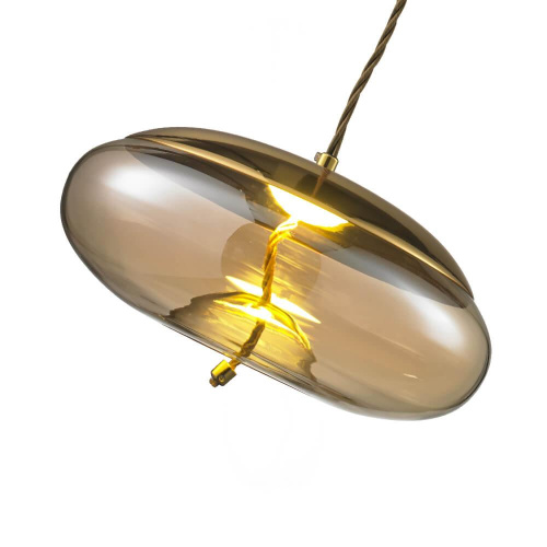 Подвесной светодиодный светильник Lumien Hall Avila LH4110/1PD-GD-AM Подвесной светодиодный светильник Lumien Hall Avila LH4110/1PD-GD-AM